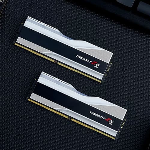 G.Skill Trident Z5 RGB 32GB(16GBx2) DDR5 7200MHz Ram (Metallic Silver)